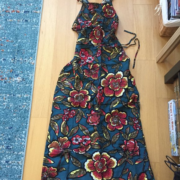 LOFT Petite Floral Maxi Dress - Picture 2 of 2